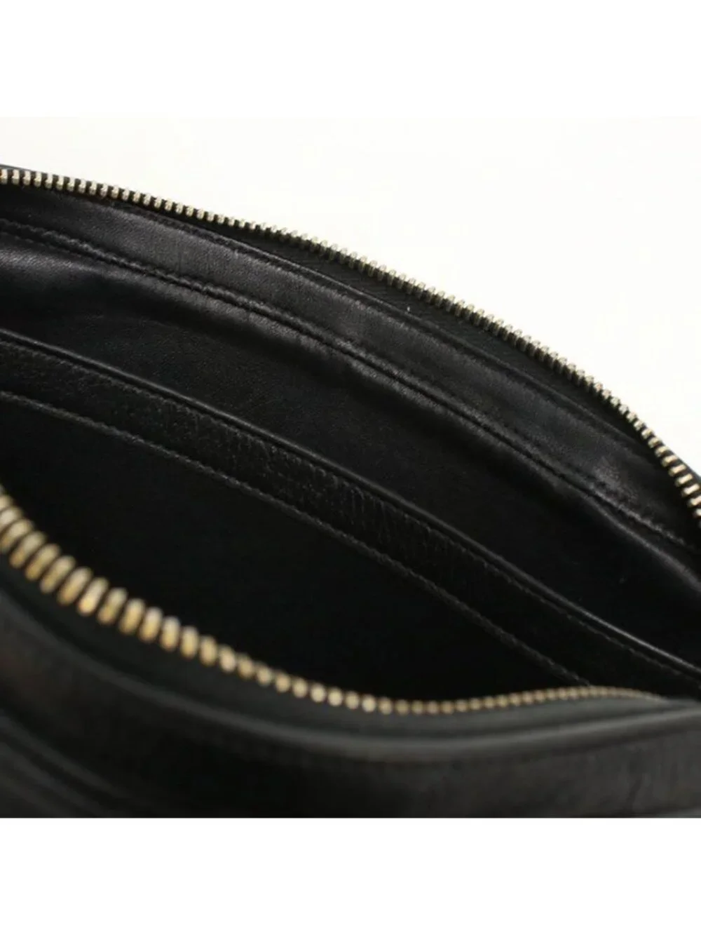 Celine Messenger Bag Embossed Triomphe Crossbody Calf